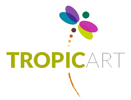 Logotipo De Arte Tropical
