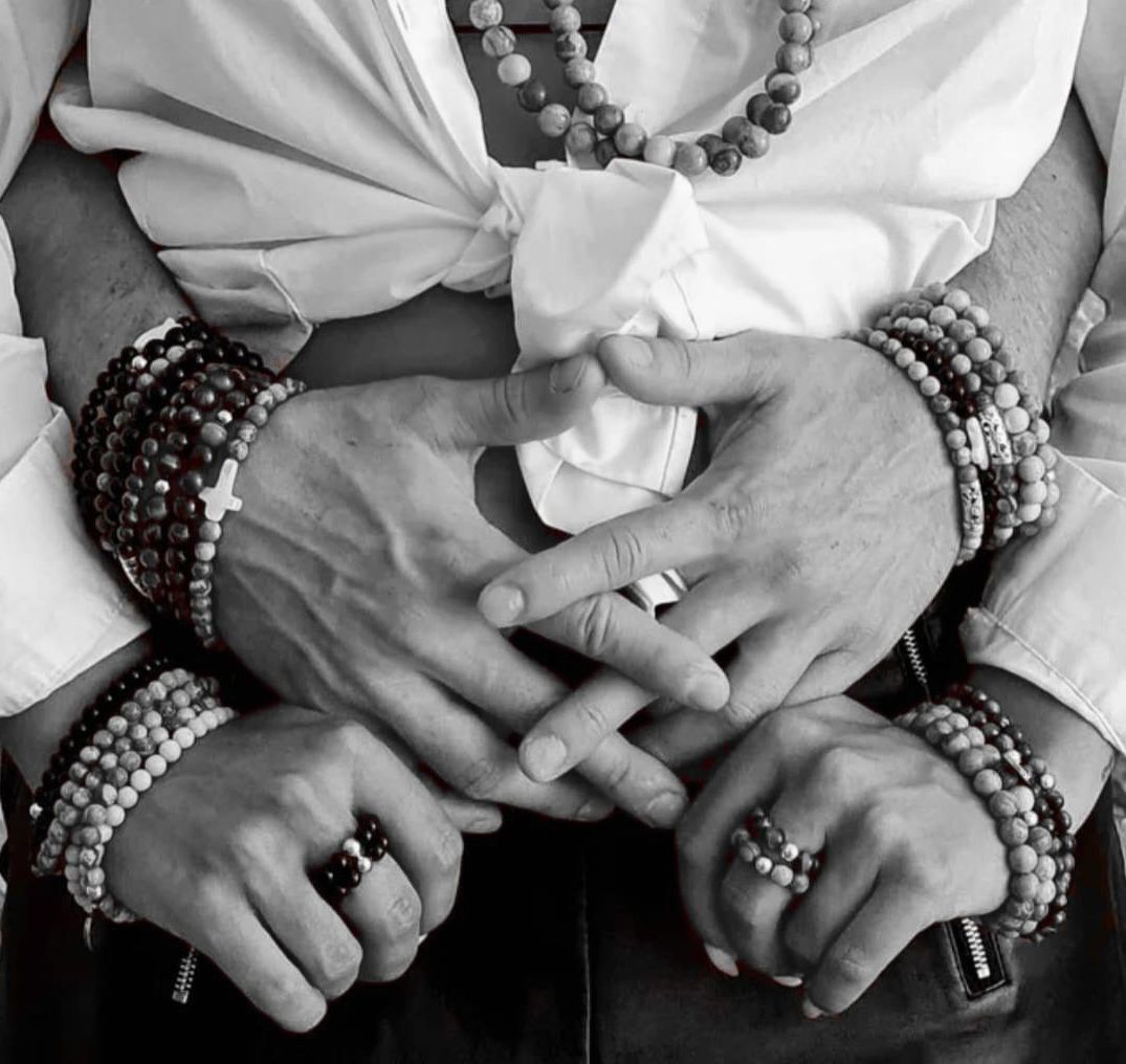 BRACELETS PIERRES NATURELLES - HOMMES ET FEMMES - BOULES LISSES - BOULES FACETTEES - TAILLE DE LA BOULE 4MM- 6MM -8MM -10MM - 12MM -14MM - COLECTION ETE - HIVER