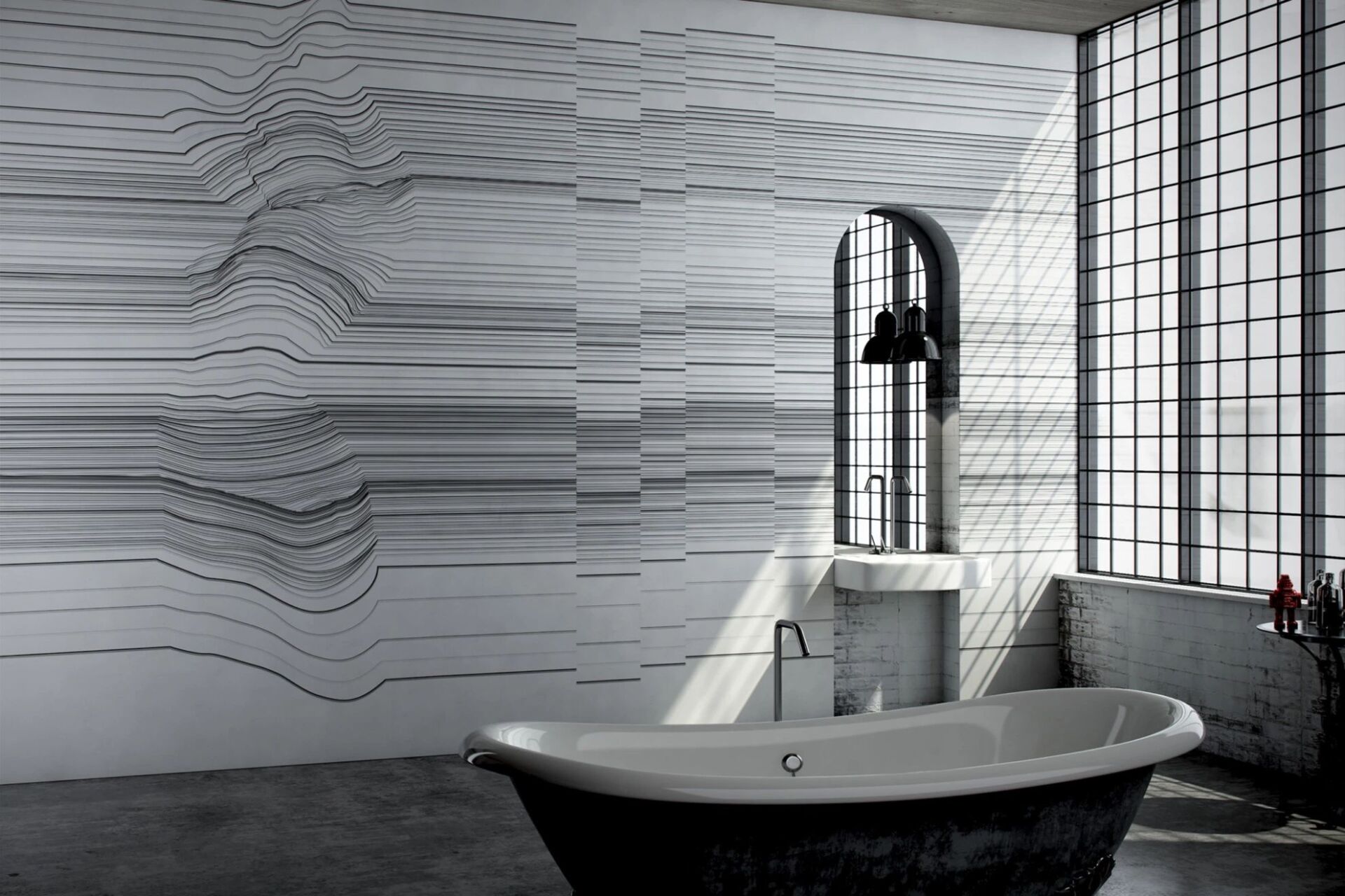 Designtapete, moderner Raum Tapete Maler Aschaffenburg maler bergmann Tapetendesign Tapete modernes Design