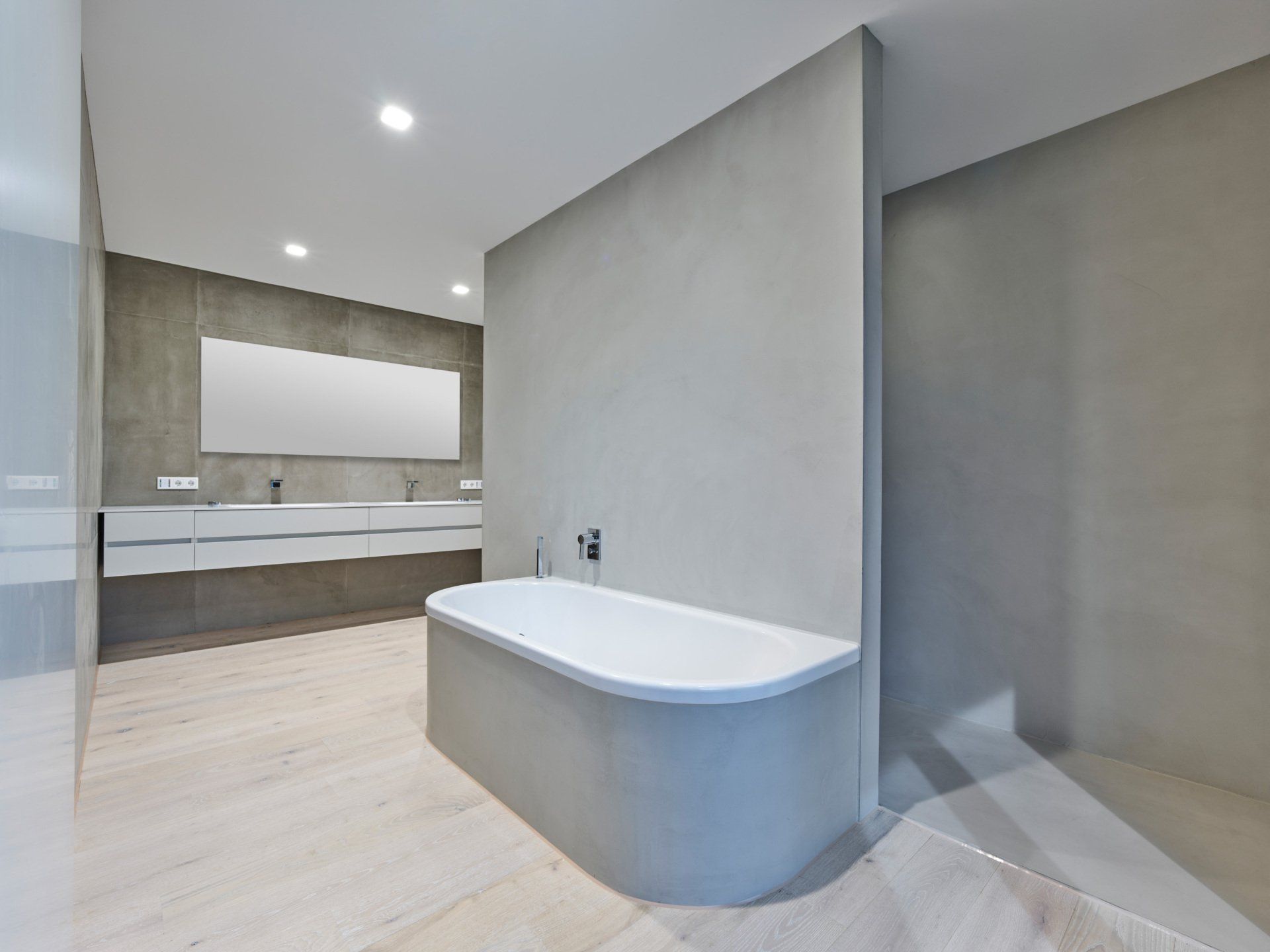 fugenlose Bäder, Badgestaltung, Maler Bergmann