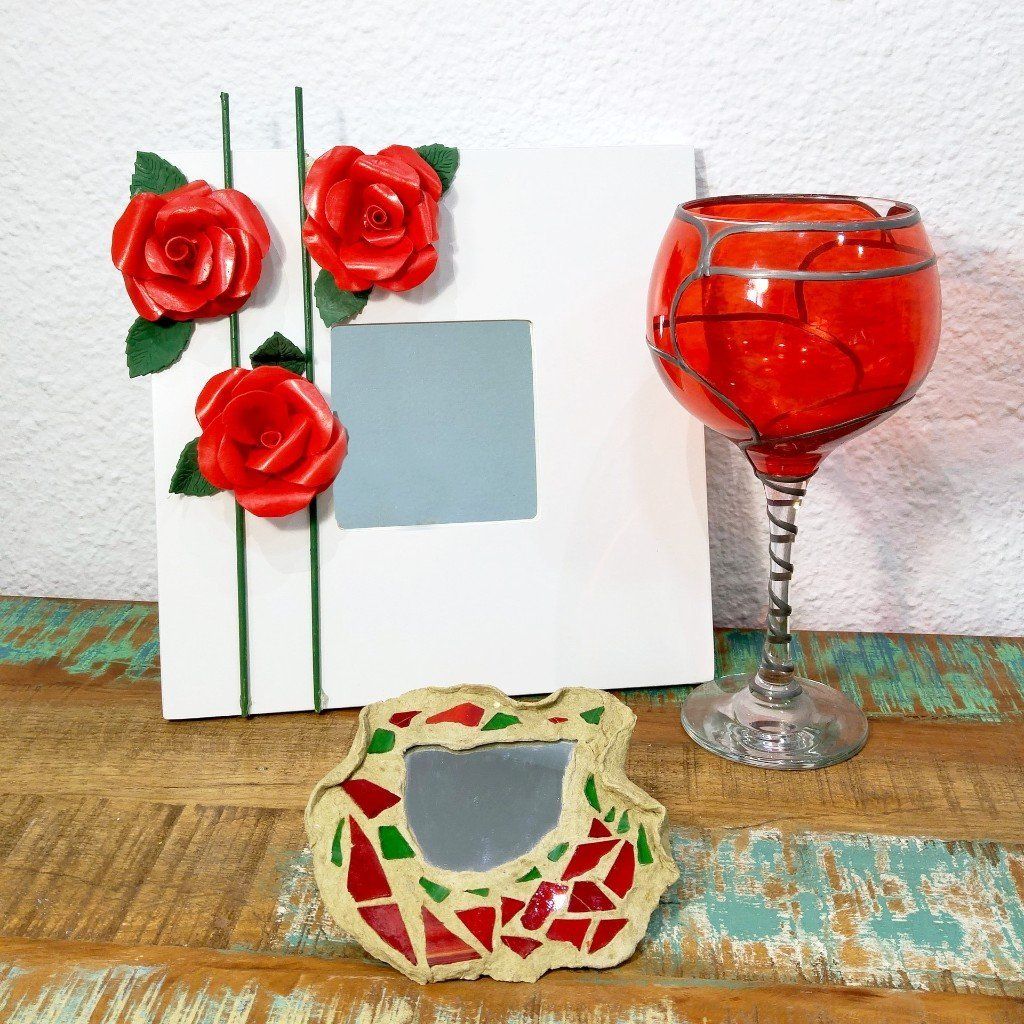 Cursos, talleres y clases de manualidades y artesanía: pintura en cristal, porcelana fría, cartón reciclado