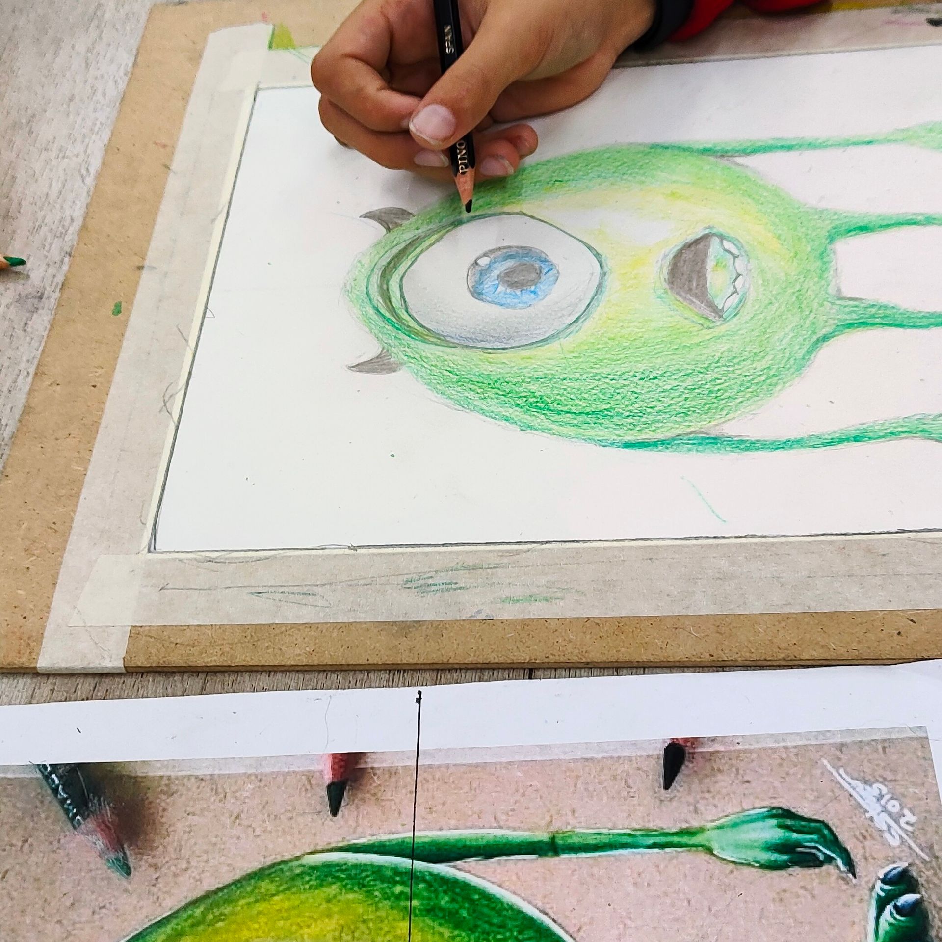 Clases extraescolares de dibujo y pintura para niños en Ciudad Lineal Madrid. Quintana, Pueblo Nuevo, La Elipa