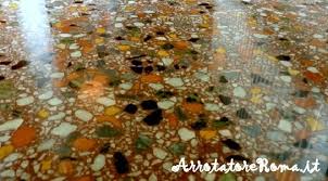 arrotatura pavimenti roma