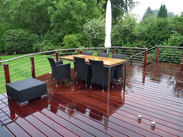 Merbau Holzterrasse