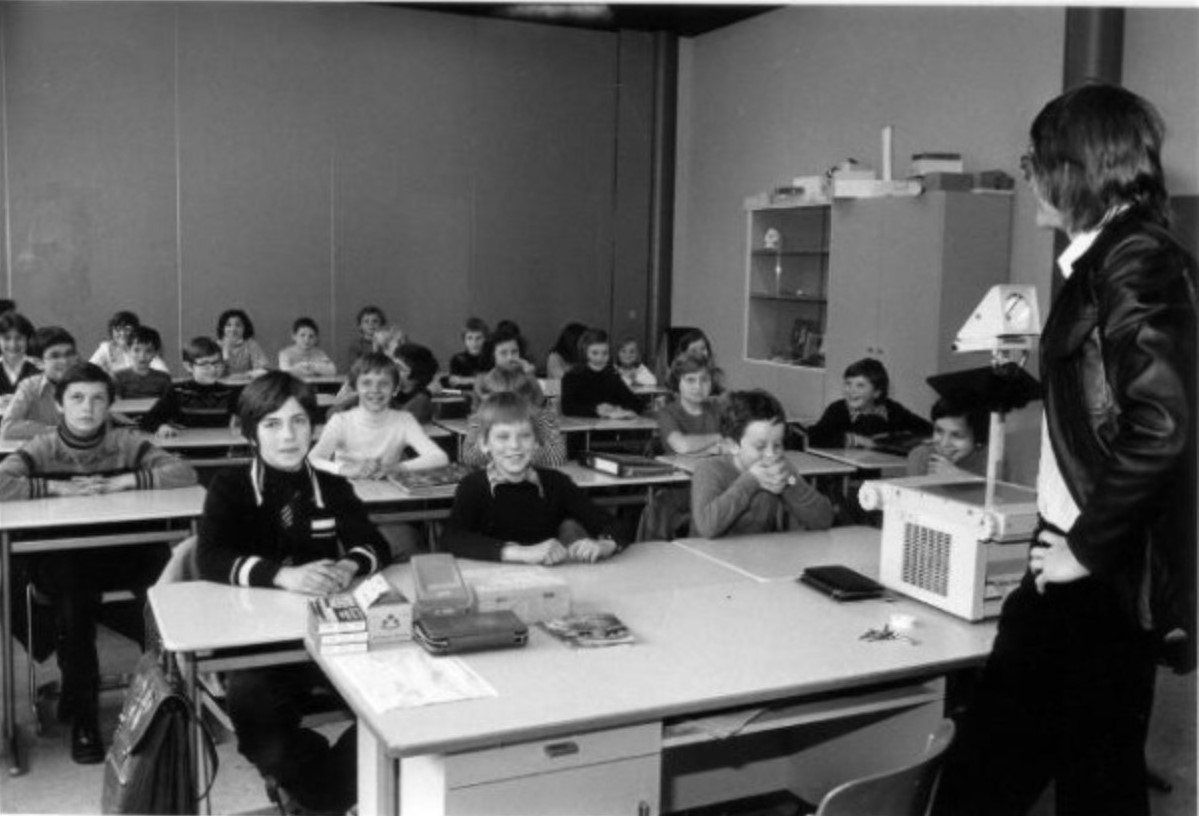 Unterricht in den späten 70ern Unterricht in den späten 70ern