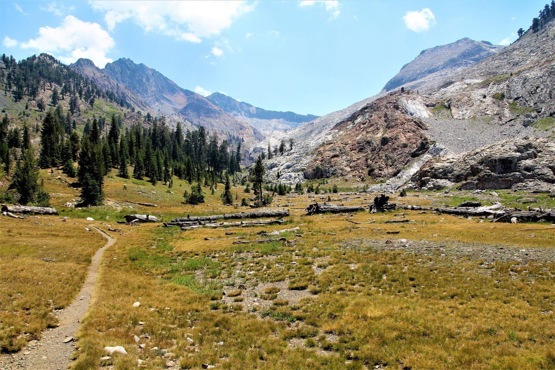 Blick in den White Chief Canyon im Sequoia National Park