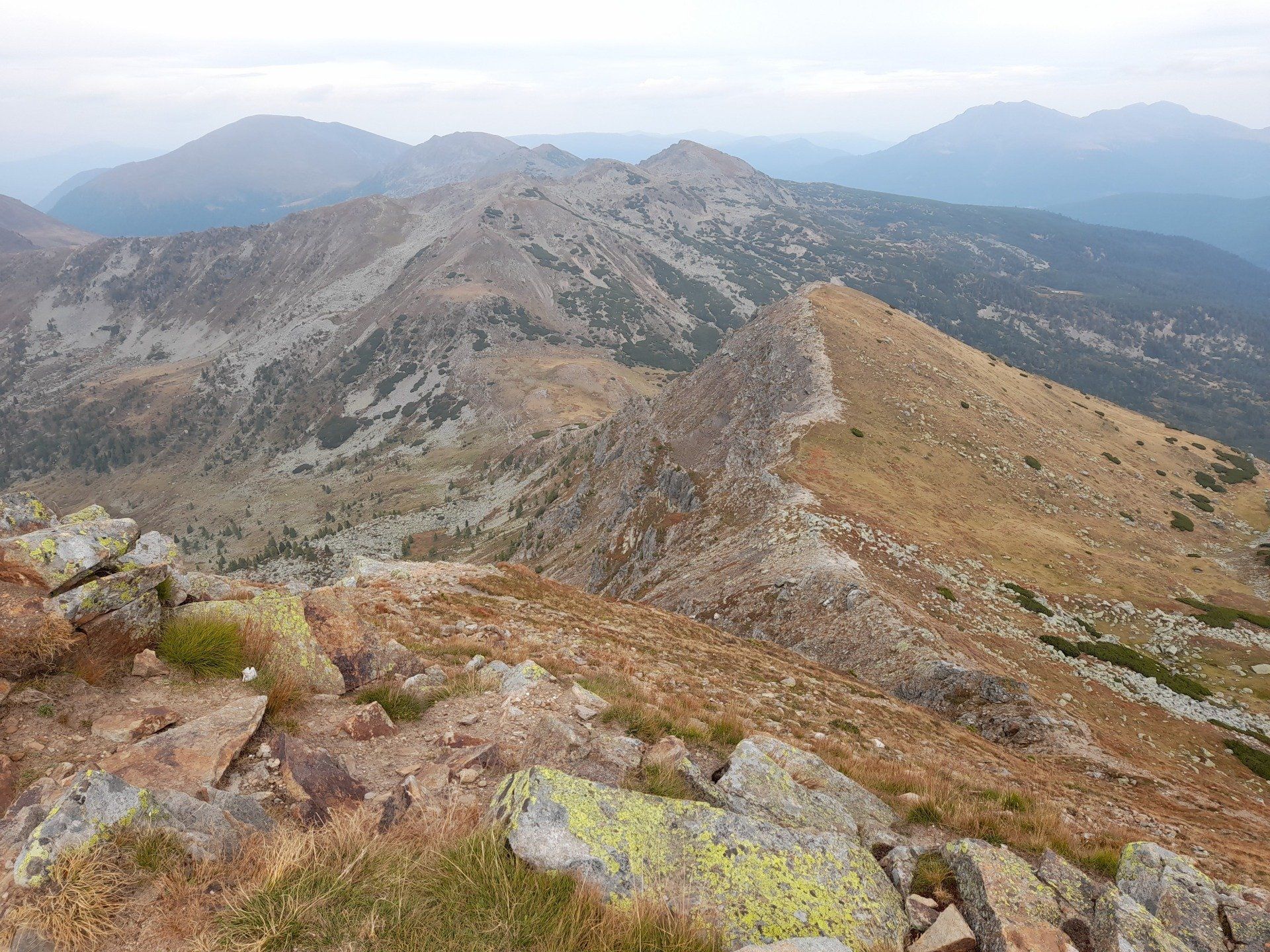 Blick auf die Nockbergeim Dreiländereck Kärnten, Salzburg und der Steiermark.