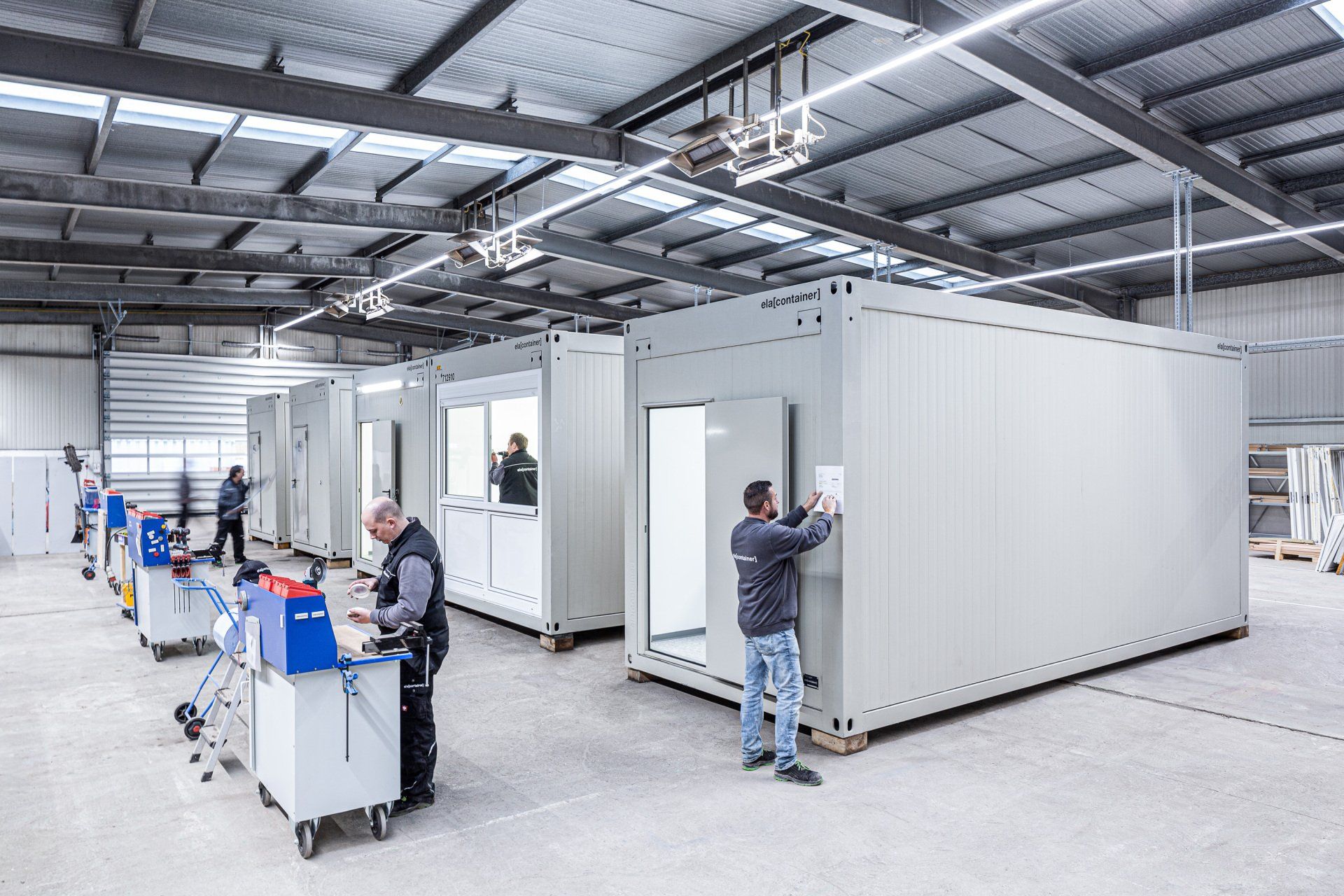 Unternehmens-Fotografie, Corporate-Porträt-Foto, Corporate-Dokumentation, Standort- und Produktionsmotive für die ELA Container GmbH, https://www.container.de/