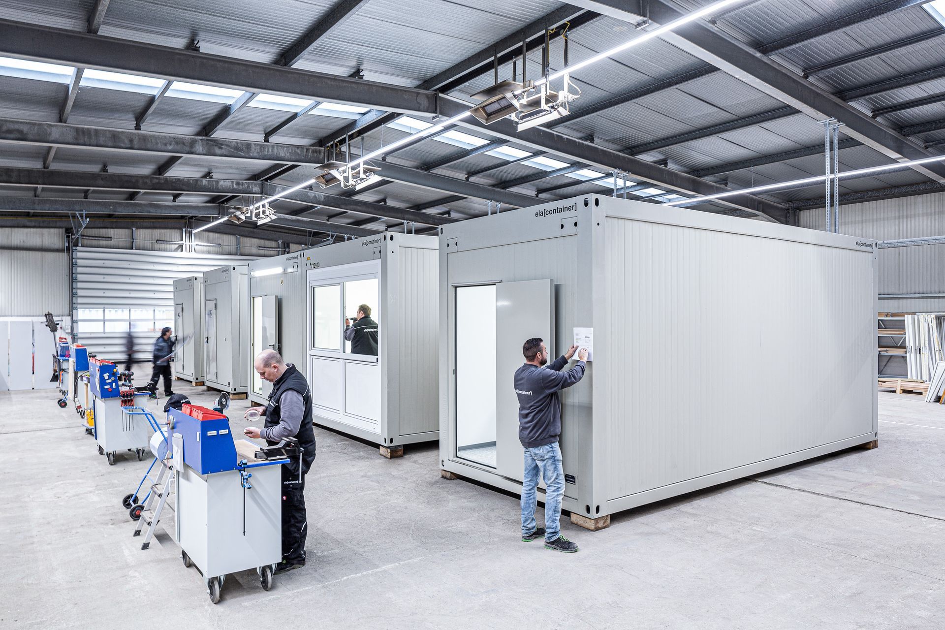 Unternehmens-Fotografie, Corporate-Porträt-Foto, Corporate-Dokumentation, Standort- und Produktionsmotive für die ELA Container GmbH, https://www.container.de/