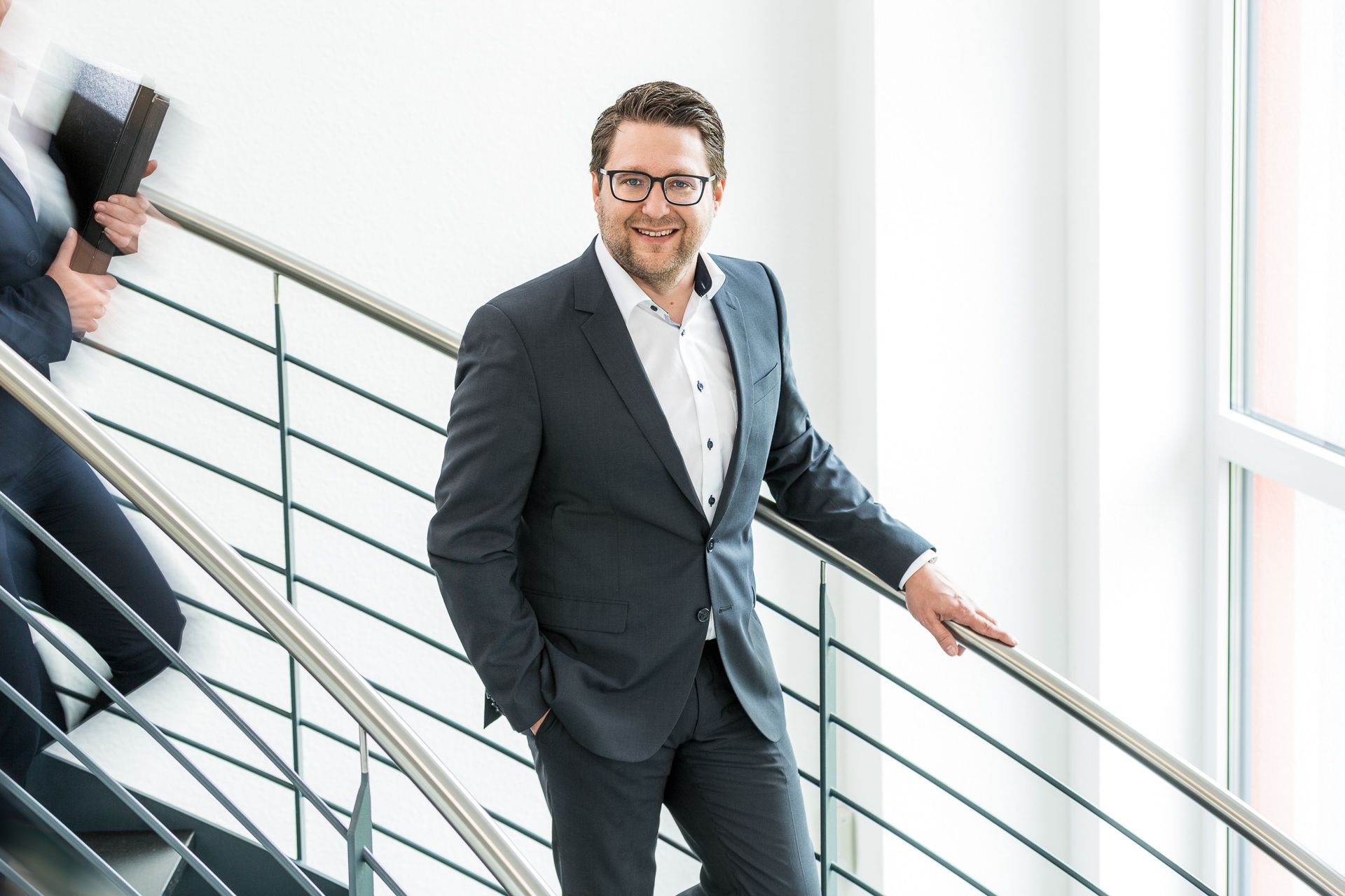 Businessfoto, Media-Foto, Corporate-Porträtfoto, Kanzlei-Fotos, Sascha Buchholz, LL.M., Rechtsanwalt, Fachanwalt für Miet- und Wohnungseigentumsrecht, Kanzlei Kreutz & Partner, kreutzlaw.de