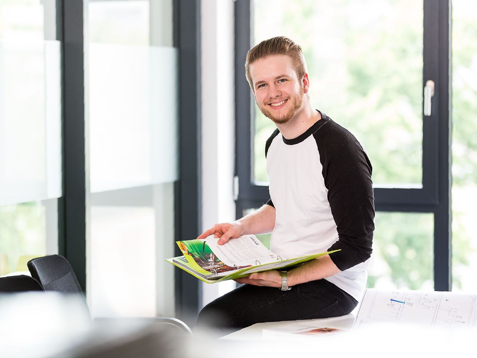 Business-Porträtfoto, Editorial-Porträt-Foto, BLB Bau- und Liegenschaftsbetrieb des Landes NRW, Bielefeld