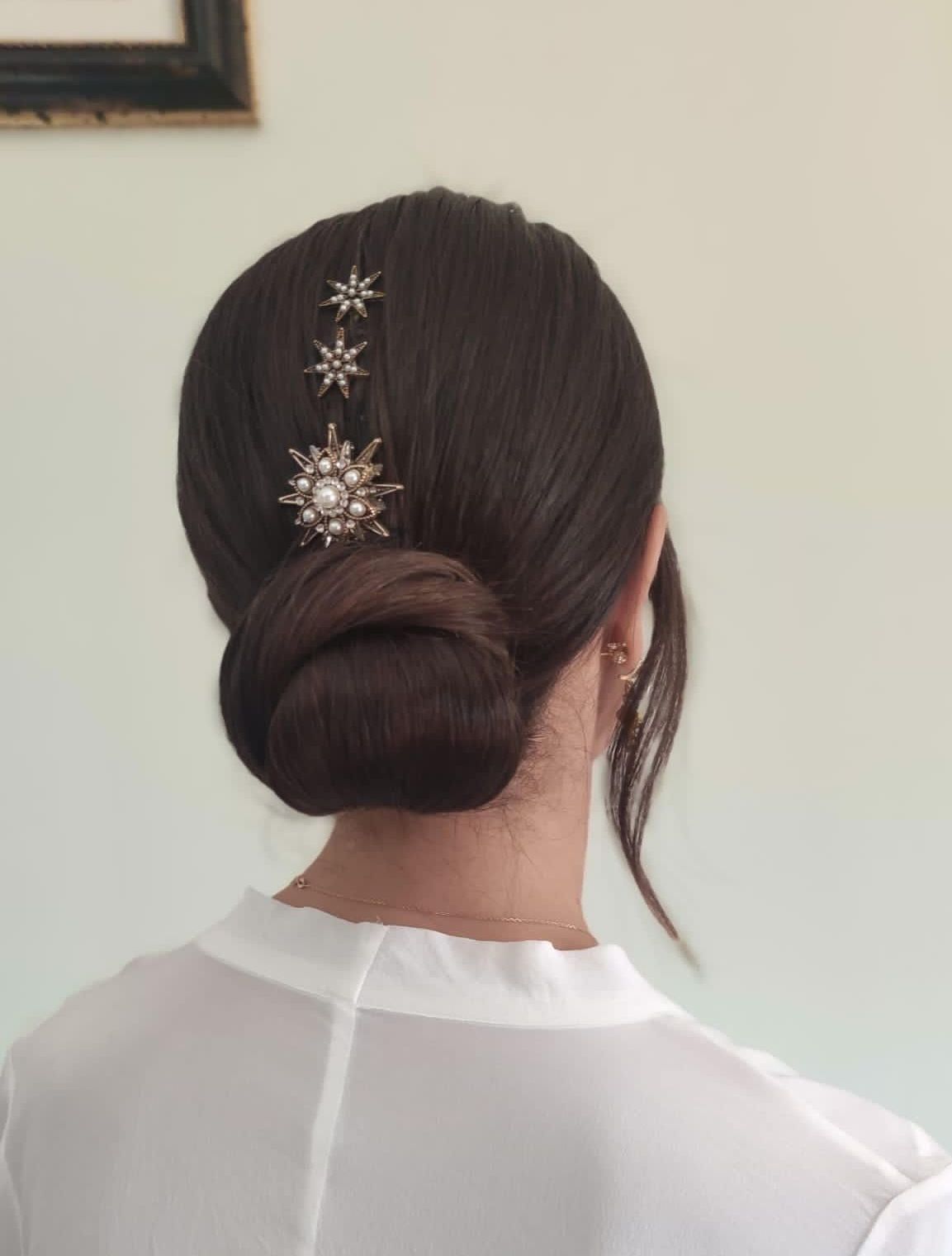 horquillas de estrellas para novia