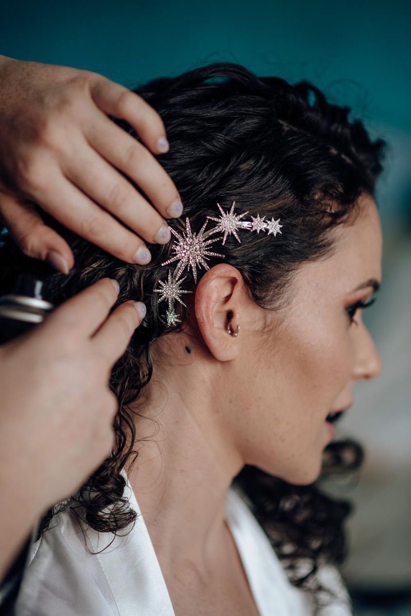 tocados originales para novia