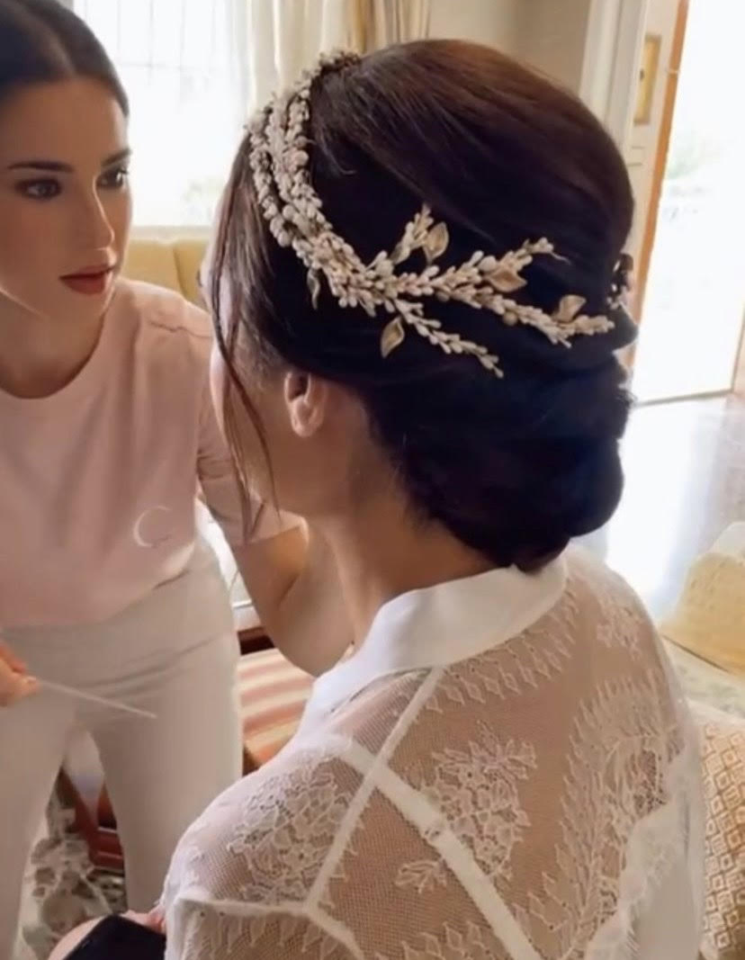 coronas de novia elegantes en madrid