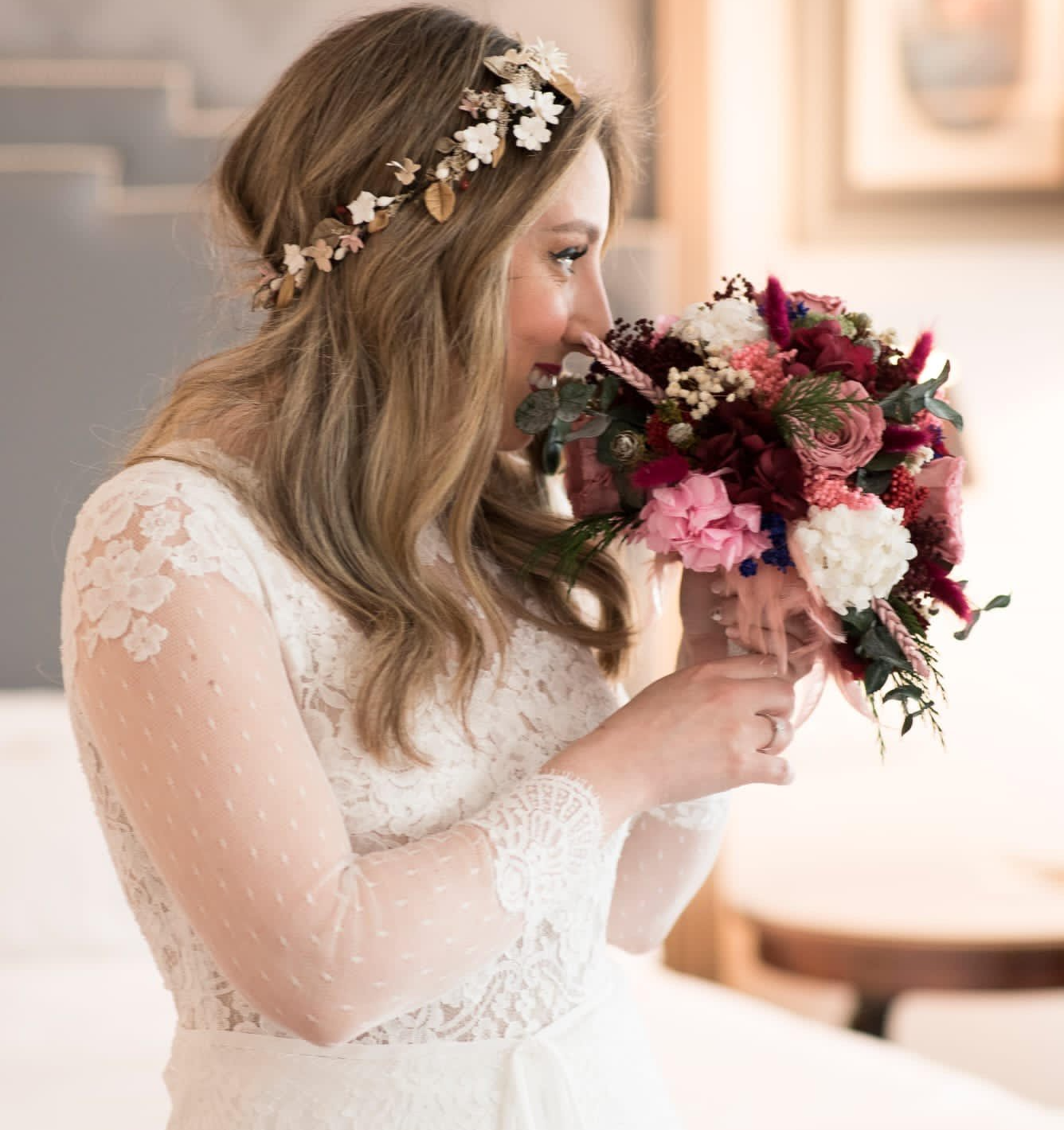 coronas originales para novia en madrid