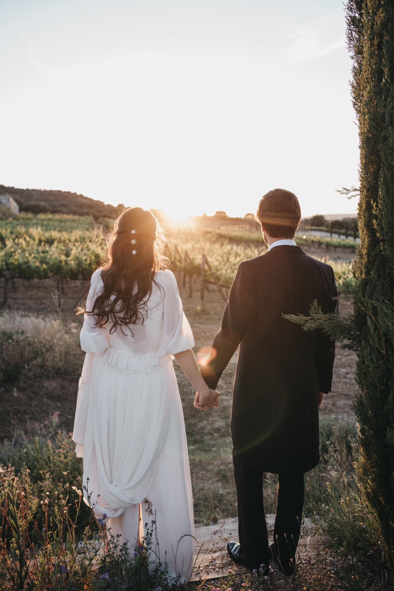 horquillas de estrellas para novia