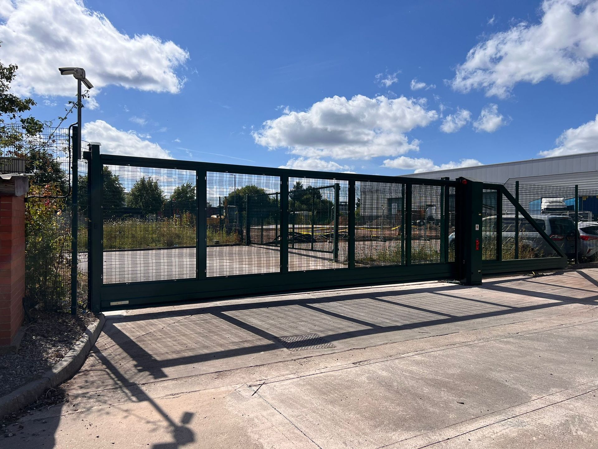 Cantilever Gate Installation