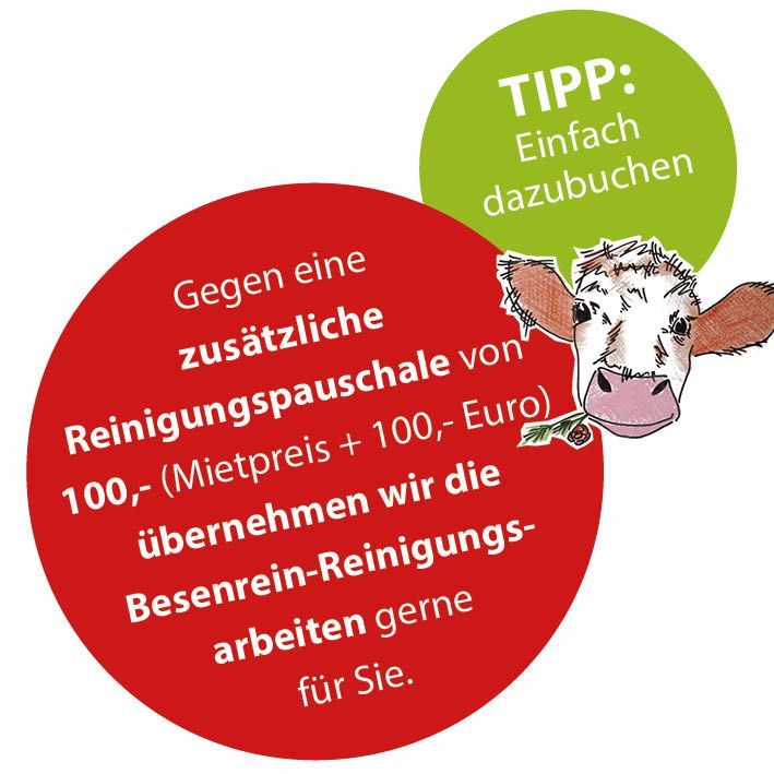 Unser Tipp für die Reinigung der Ferienwohnungen Unser Tipp für die Reinigung der Ferienwohnungen