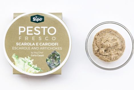 Escarole and Artichokes Pesto Fresco SIPO Escarole and Artichokes Pesto Fresco SIPO