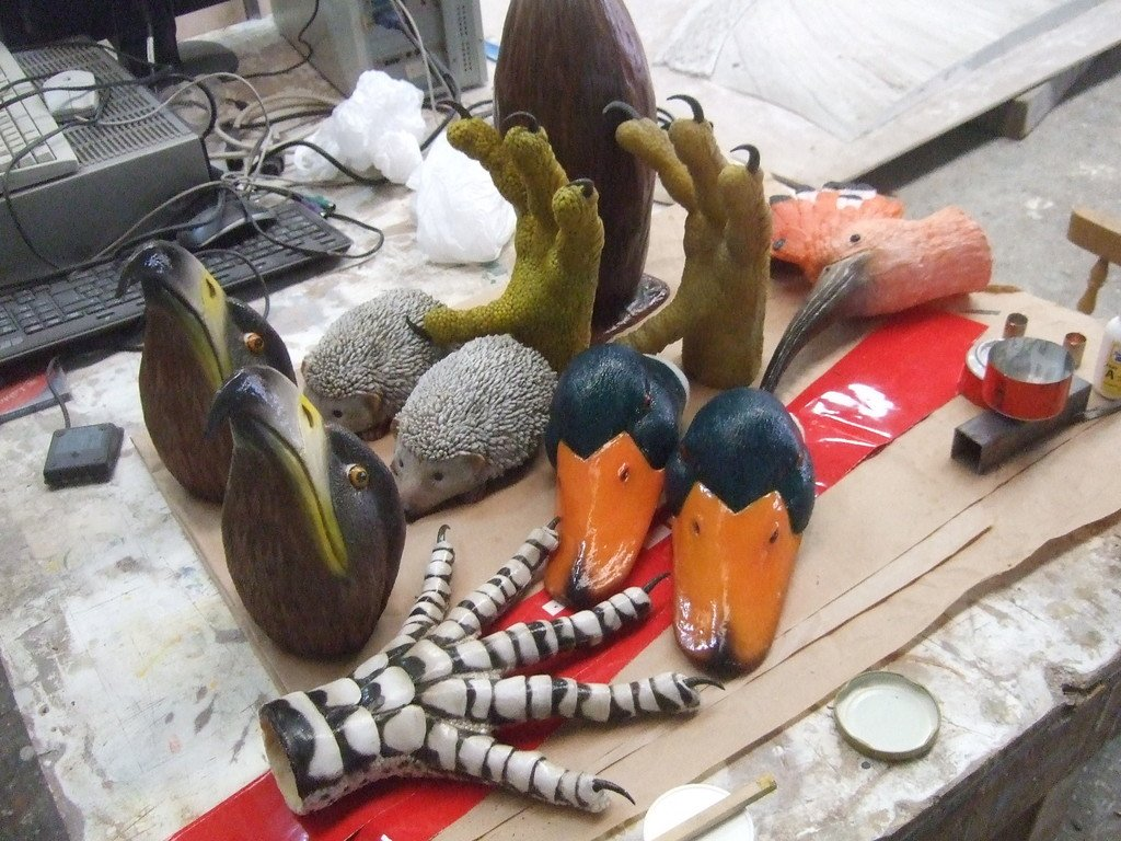 Pintura de muñecos de silicona. Modelado: Gecco3D