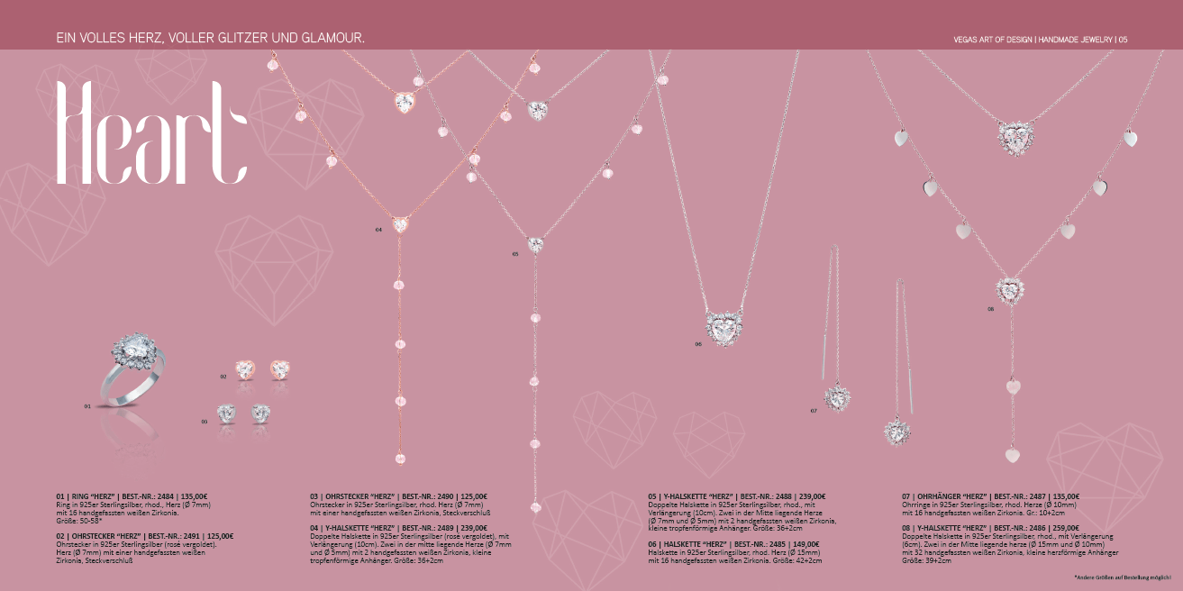 Exklusiver Echtschmuck & Uhren Vegas Art of Design