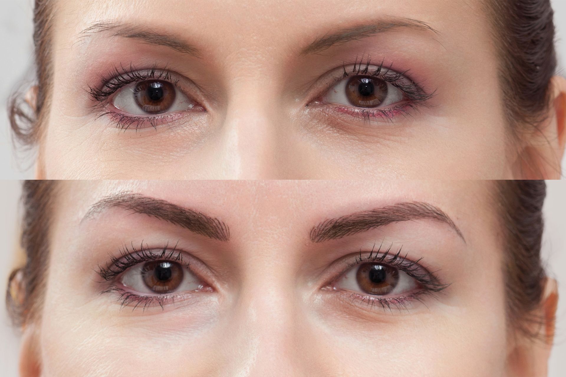 Microblading vorher, nachher Dessau