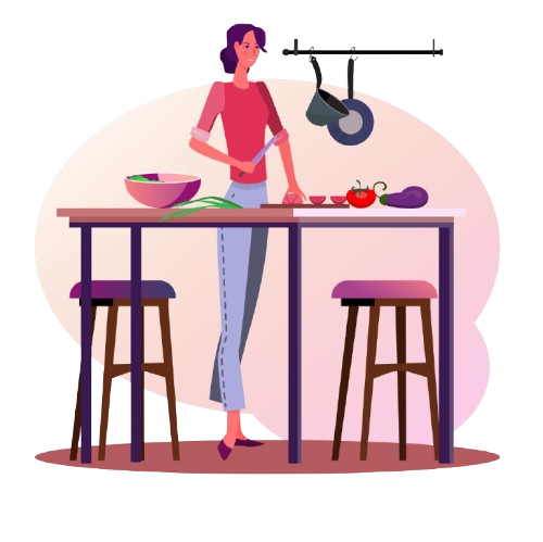 Gemeinsames kochen und Begleitung zu Terminen für Pflegebedürftige und Senioren