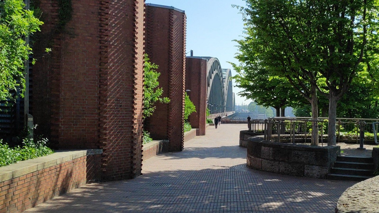 Die Hohenzollernbrücke Köln