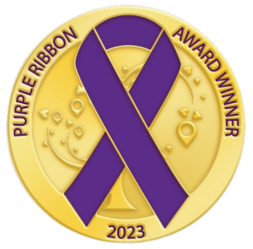 Virtual Purple Ribbon Awards Celebration Save the date for our Virtual Purple Ribbon Awards Celebration on Thursday, May 18th. This event will take time to share grant winners' stories and celebrate the work done to help victims and survivors of abuse. Musical guest, Ronnie Winters of The Red Jumpsuit Apparatus, will share a special performance you won't want to miss.   To learn more and register, please use the below link: Purple Ribbon Awards Celebration at 1:00pm PT / 4:00pm ET