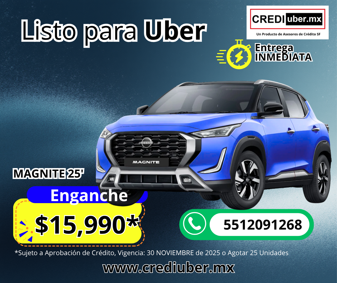 crediuber nissan magnite