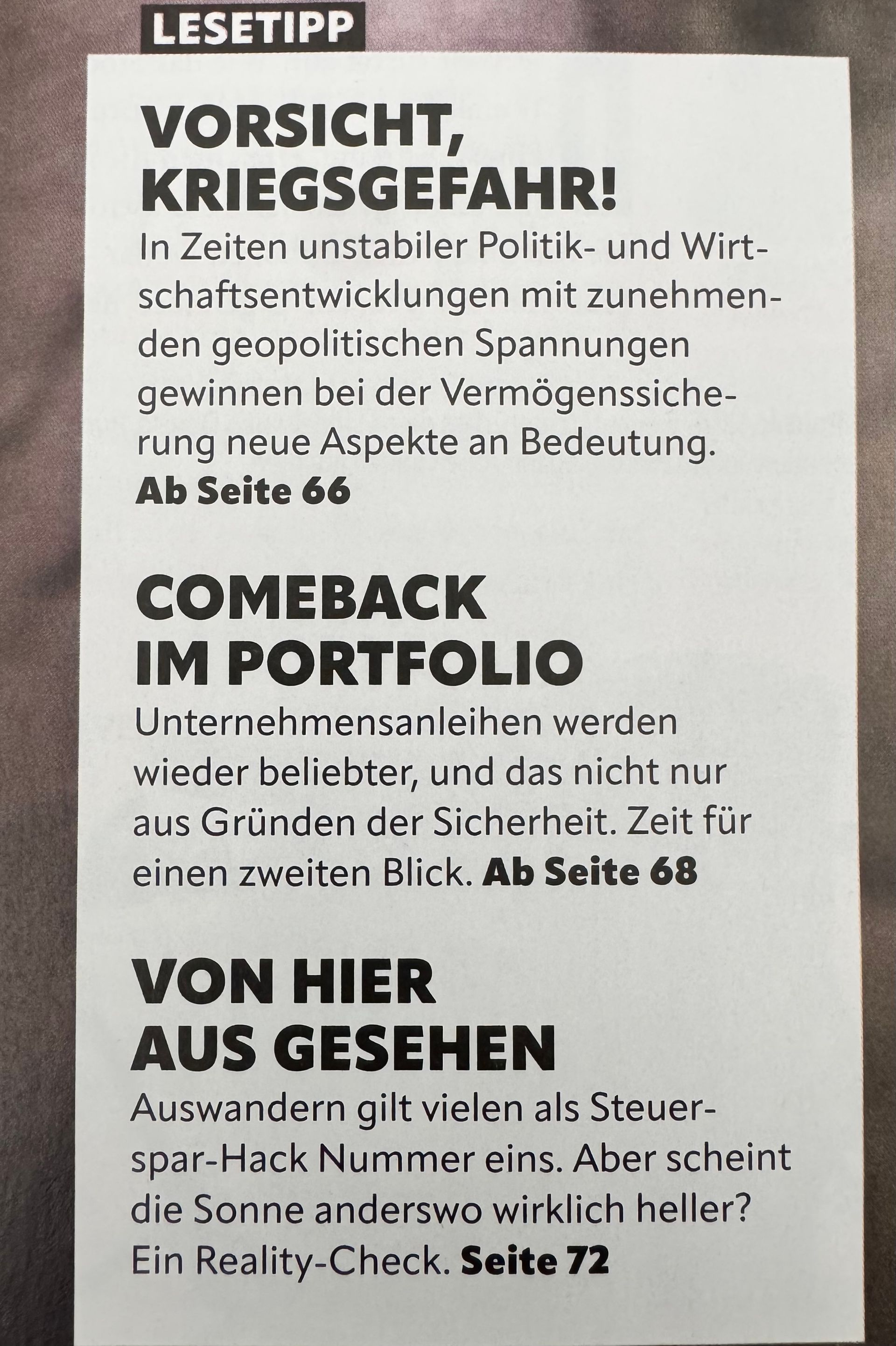 DUP Unternehmer Magazin