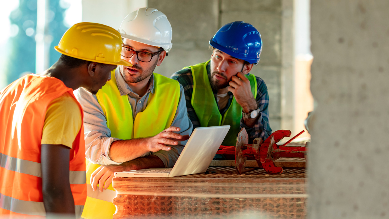 Baustelle, Bau, Handwerker, Hausbau, Wirtschaft, Mittelstand