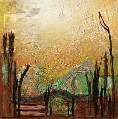Foto: Dagmar Rasper In den Rheinauen, 2021, 60 x 60 cm