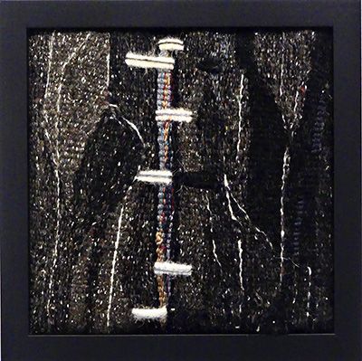 Foto: Inge Reuter-Eck Oland 3, Webskizze, 17 x 17 cm