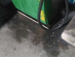 Bodenverschmutzung vorher