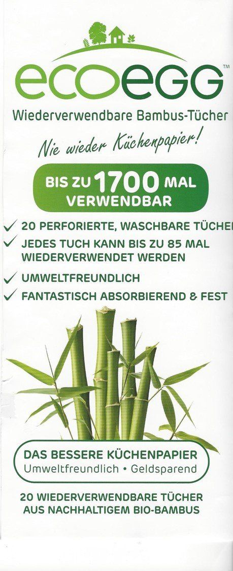 reißfeste Bambus-Tücher