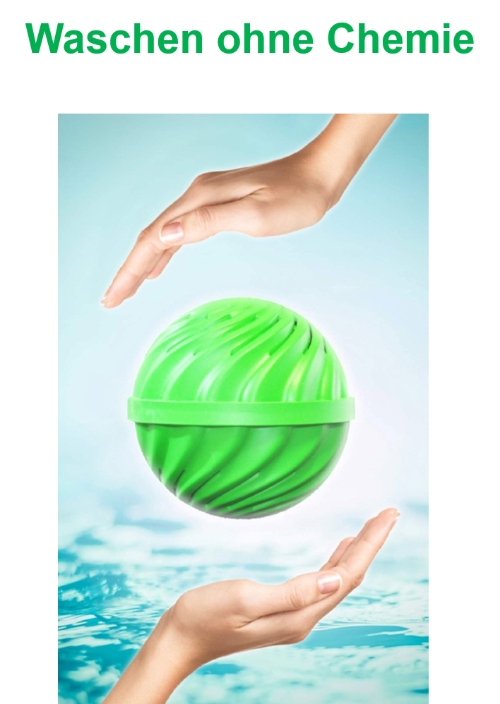 Waschen ohne Chemie und Mikroplastik