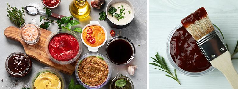 Grunwald marinade and sauce filling and sealing