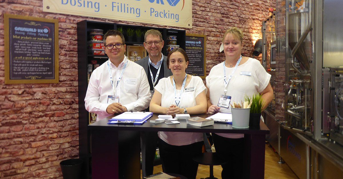 Grunwald UK, James, Catherine, Sam, Anton