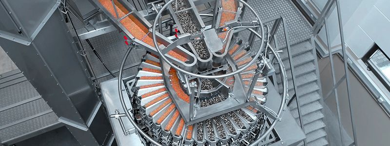 Olives, Antipasti, Cherry Peppers, Fetta Cheese filling and sealing machinery