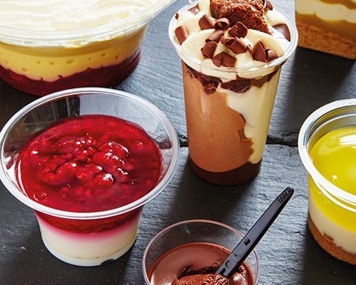Desert selection in pots