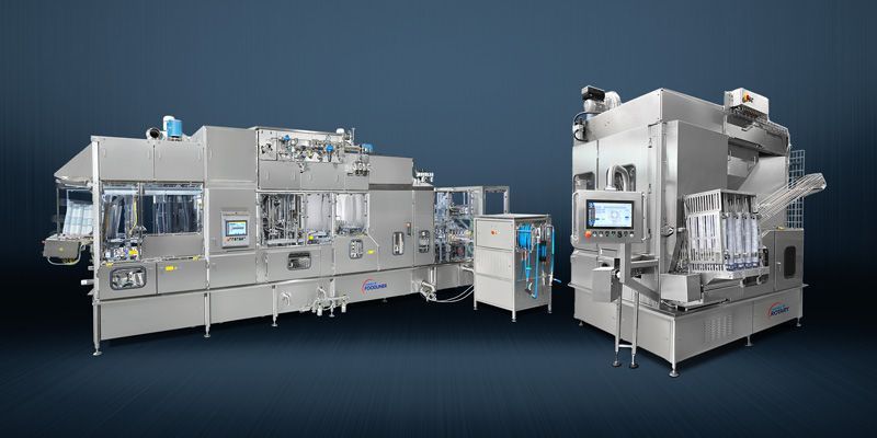 Grunwald's Range of filling and sealing machines for the food industry
