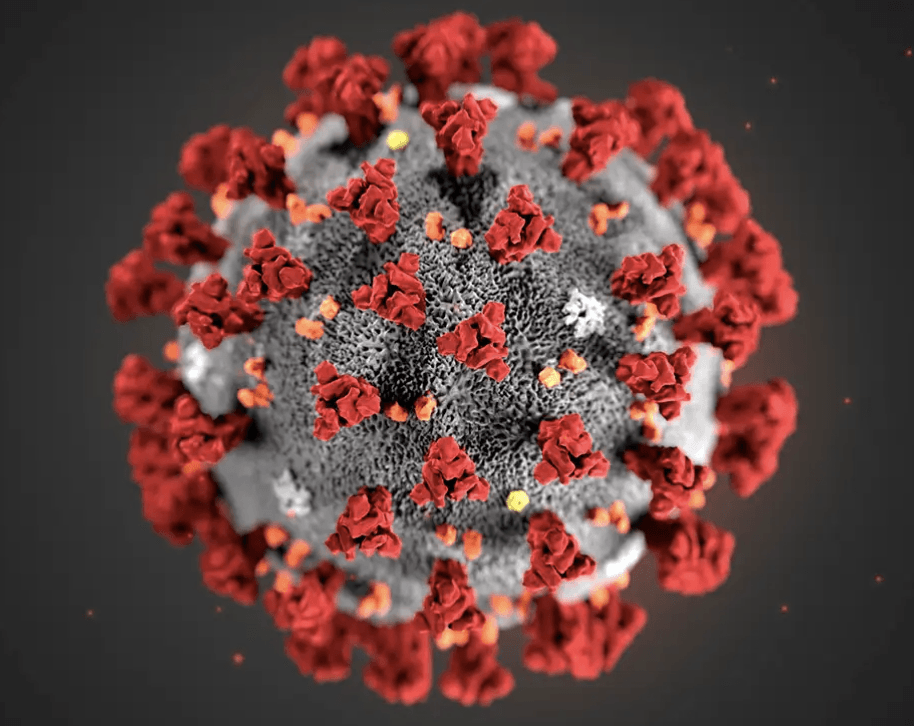 Covid-19 Virus molecule