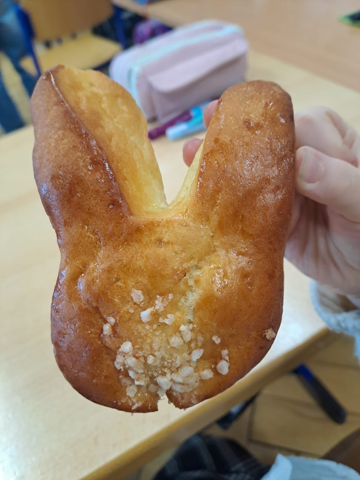 Gebäck in Hasenform