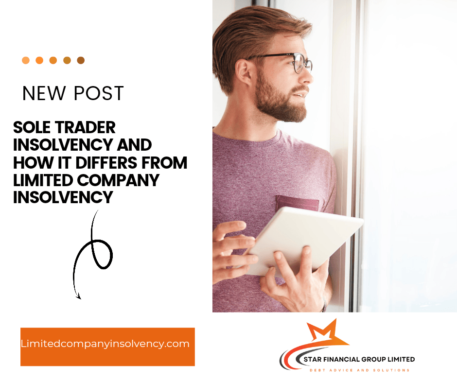sole trader insolvency and how it differs from limited company insolvency
