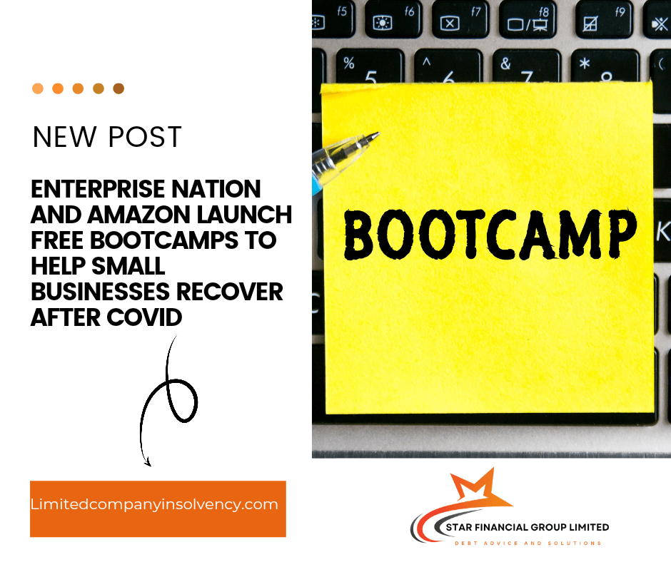 enterprise nation and amazon launch free bootcamps to help small businesses recover after covid
