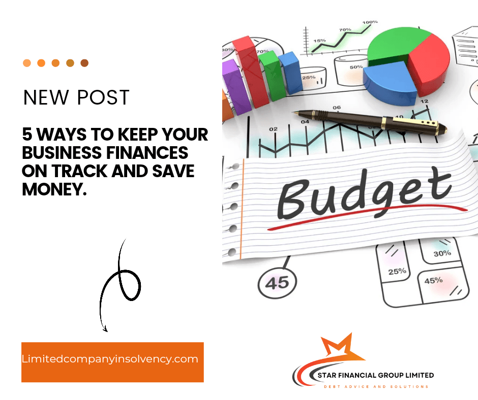 5 ways to keep your business finances on track and save money