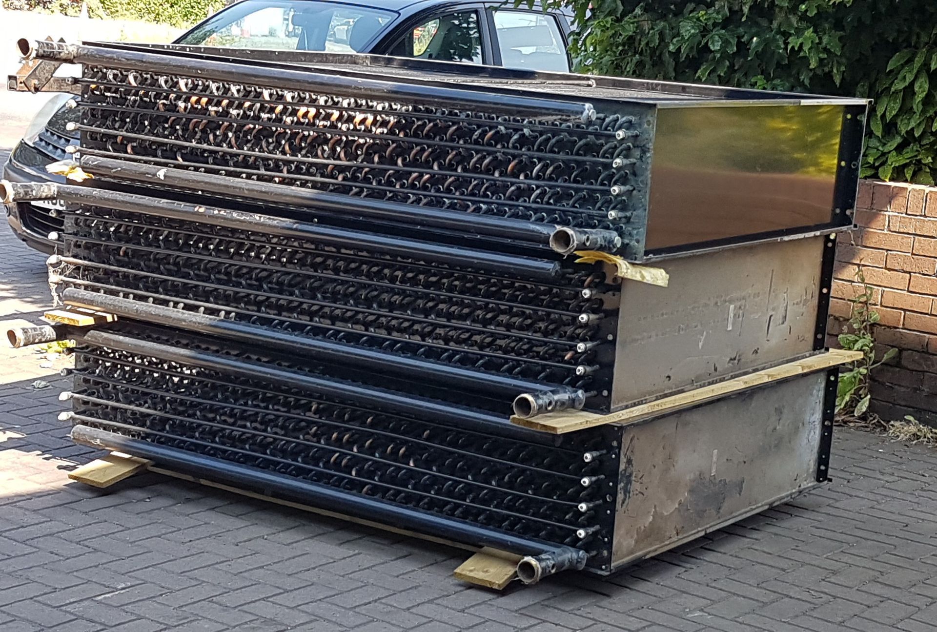 Industrial heat exchanger repair