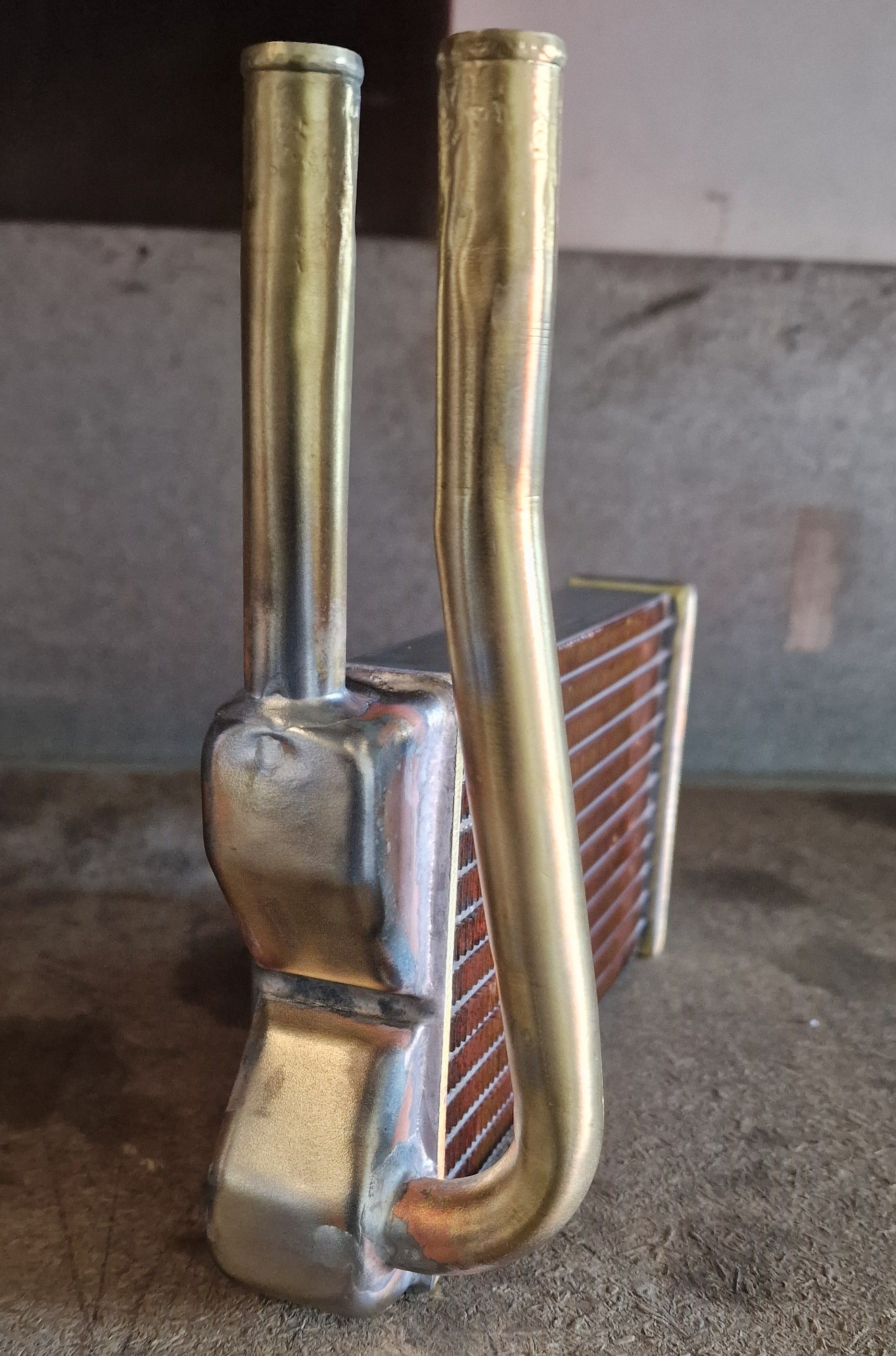 Industrial heater core repair