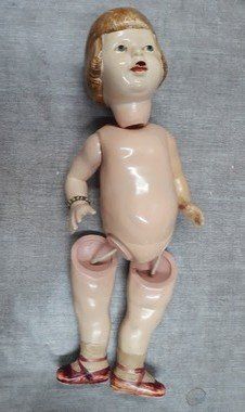 Etat de la poupée en arrivant à l'atelier